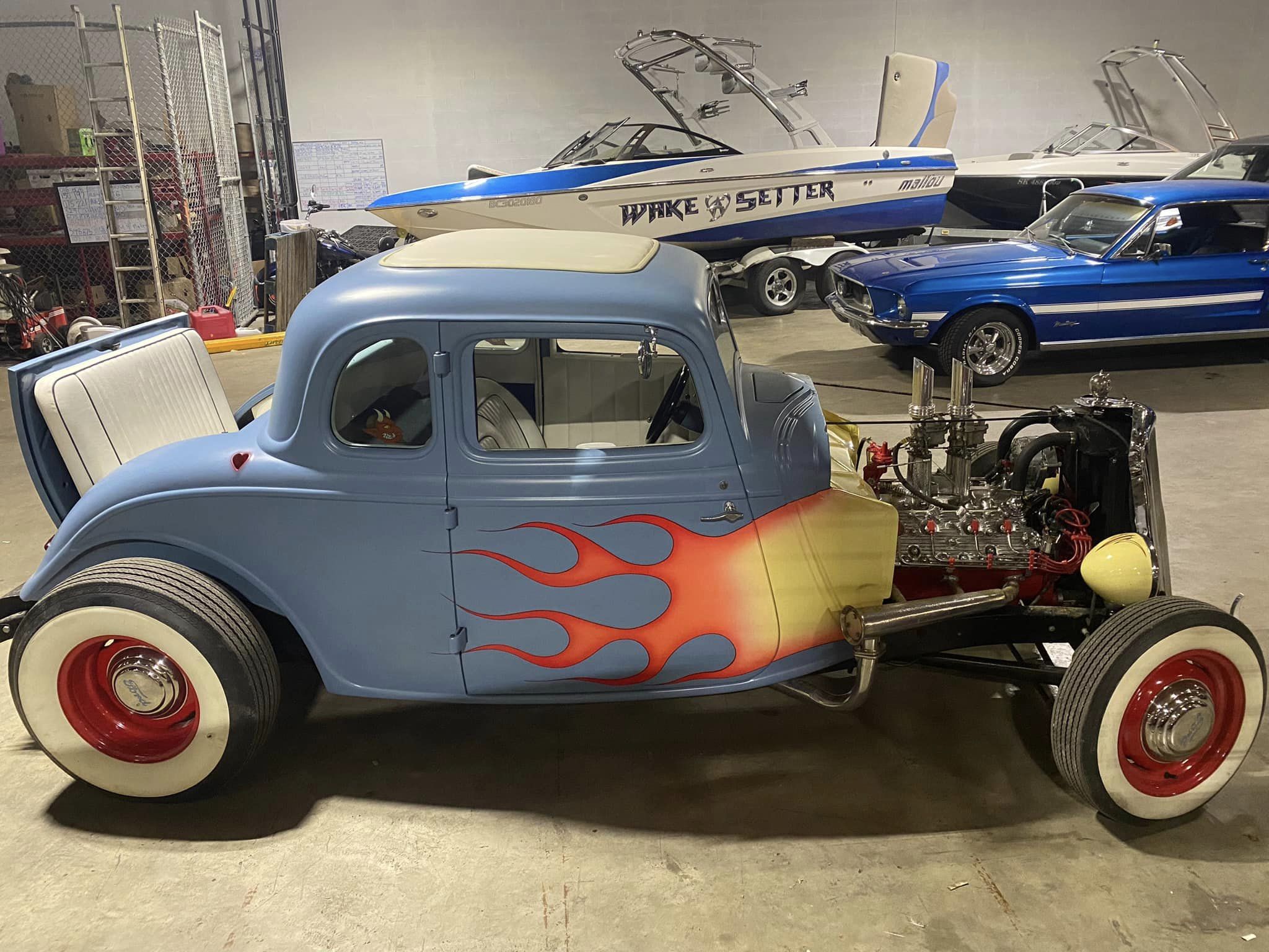 1934 FORD 5 WINDOW CUSTOM COUPE - Image 14