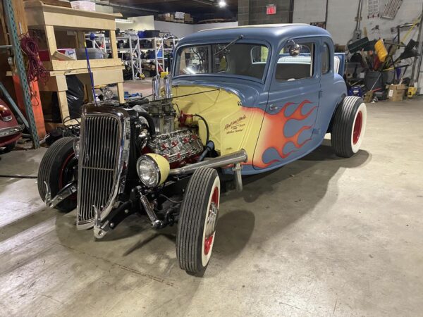 1934 FORD 5 WINDOW CUSTOM COUPE