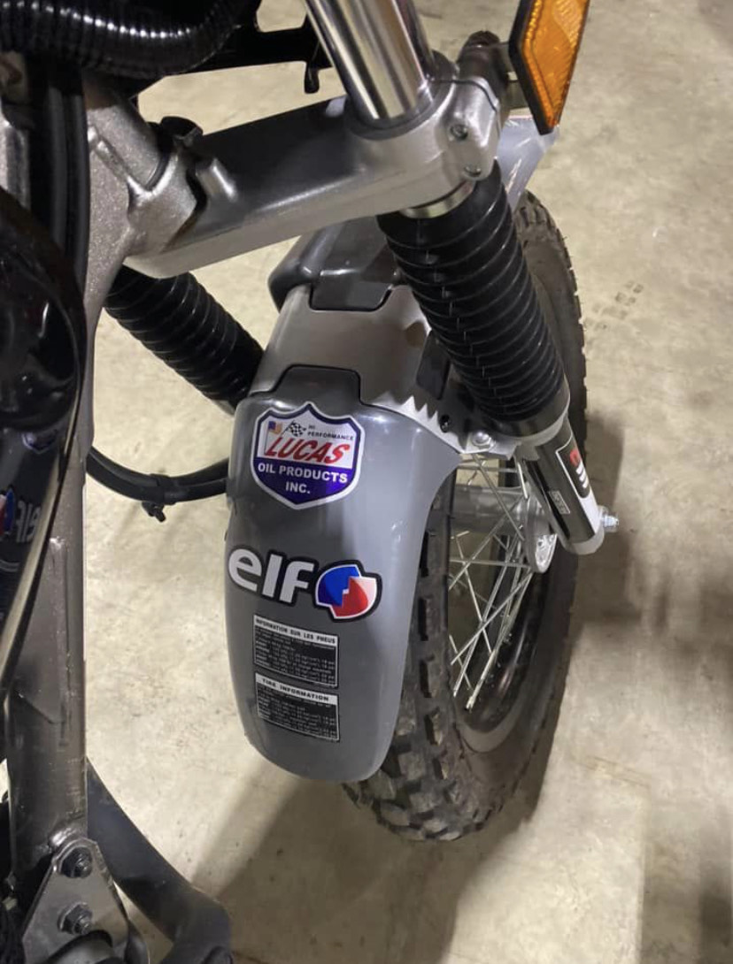 2023 Yamaha Motorcycle TW200P - Image 9