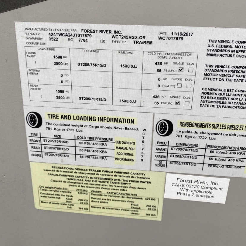 2018 Forest River WildCat Maxx Lite Travel Trailer - Image 23