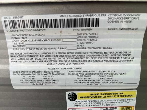 2022 Coleman Lantern 295 Travel Trailer - Image 36