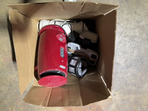 Assorted Items (Electric Heater, Fan, Lights, Mosquito Trap)