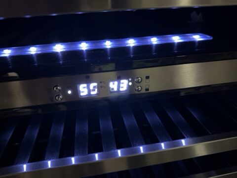 24" Silhouette Wine Cooler 129 Bottles - Image 4