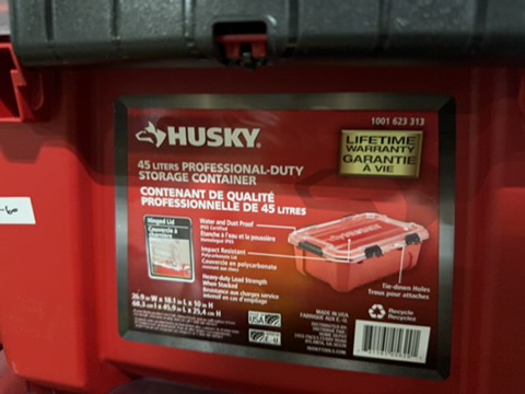 Husky 45 Liters Professional-Duty Storage Container - Image 4