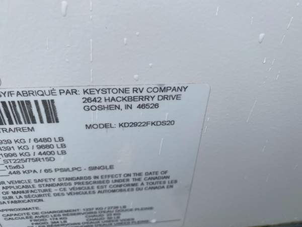 2020 Dutchmen Kodiak FKDS20 - Image 38