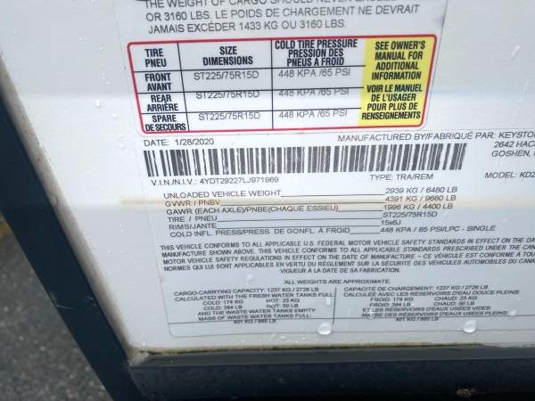 2020 Dutchmen Kodiak FKDS20 - Image 37