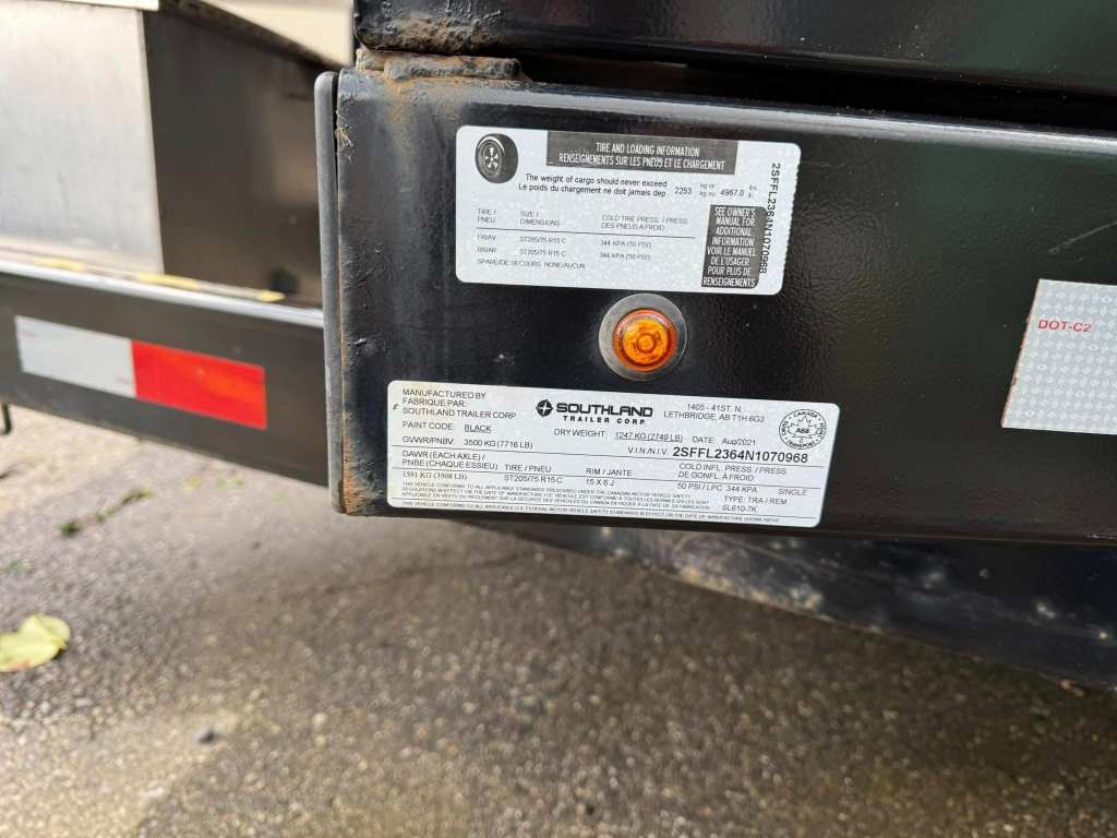 2022 Southland Cargo Utility Trailer SL610K-7K - Image 17