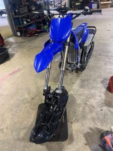 2021 Yamaha Timbersled YZ450F Snowbike - Image 4