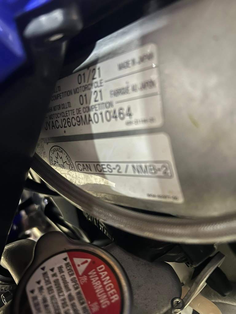 2021 Yamaha Timbersled YZ450F Snowbike - Image 15