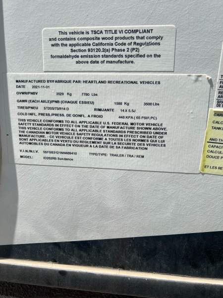 2022 Heartland Sundance 262RB - Image 22