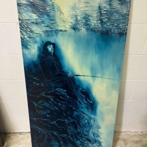Fishing On The Lake Painting