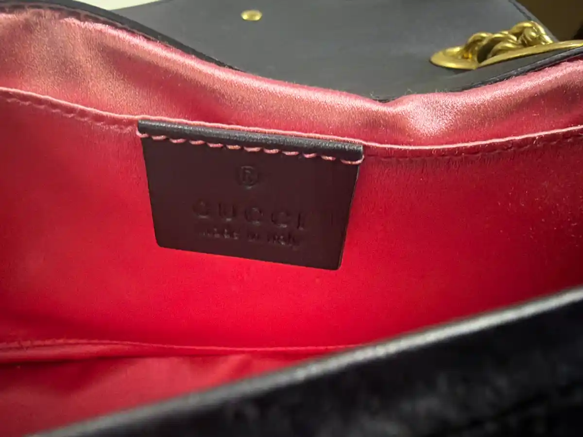 Gucci Mini Velvet Marmont - Image 7