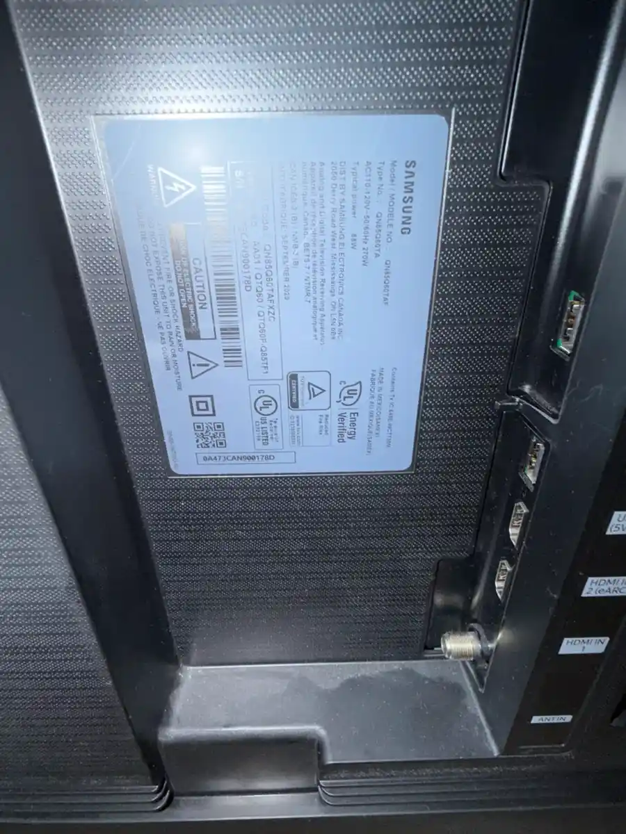 2020 Samsung 85” Qled 4K Smart TV - Image 7