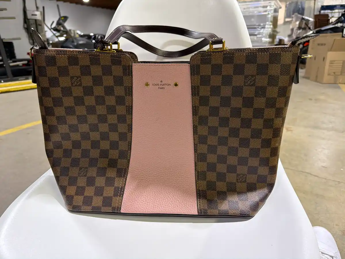 Damier Ebene Jersey Tote
