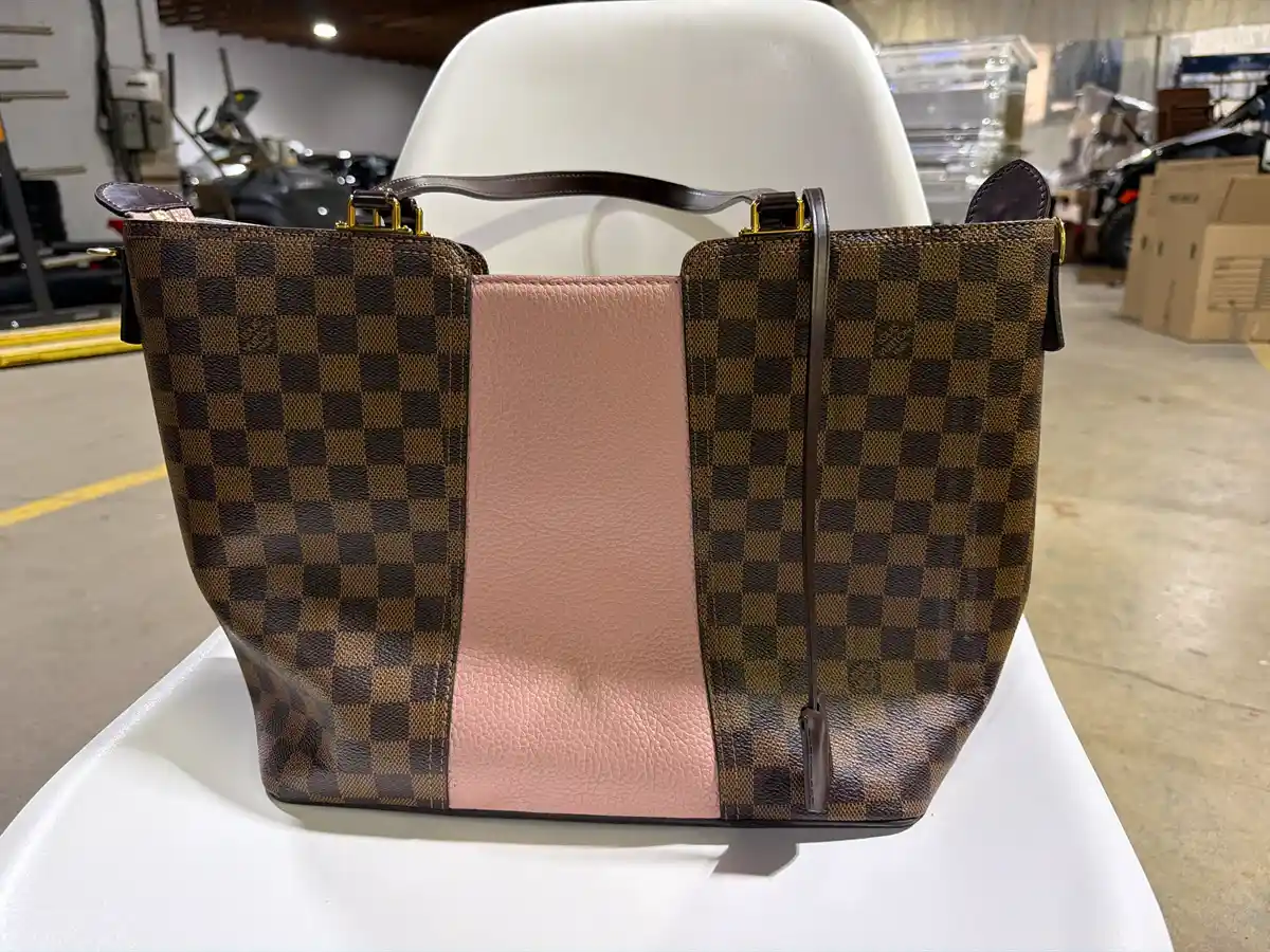 Damier Ebene Jersey Tote - Image 3