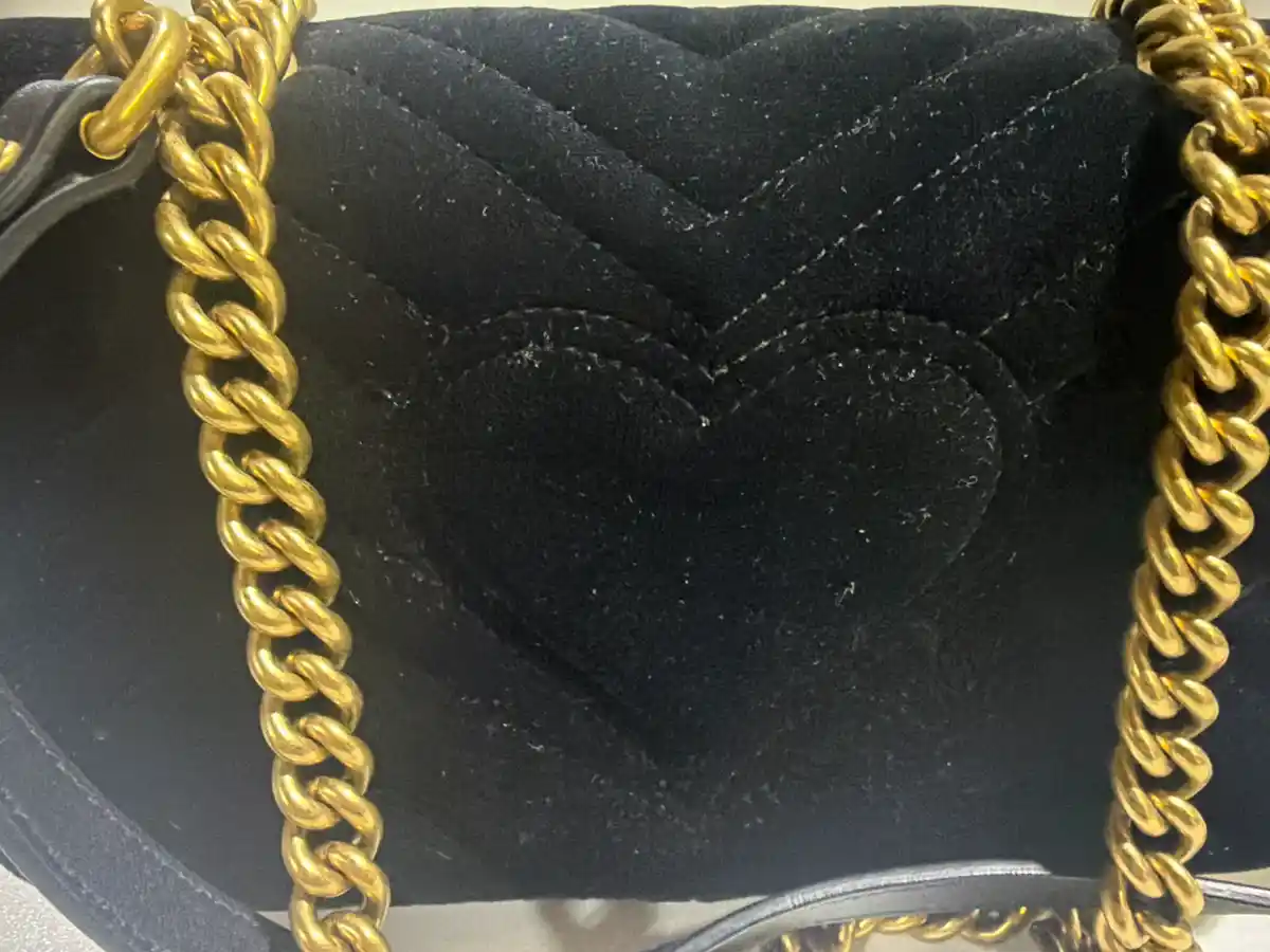 Gucci Mini Velvet Marmont - Image 6