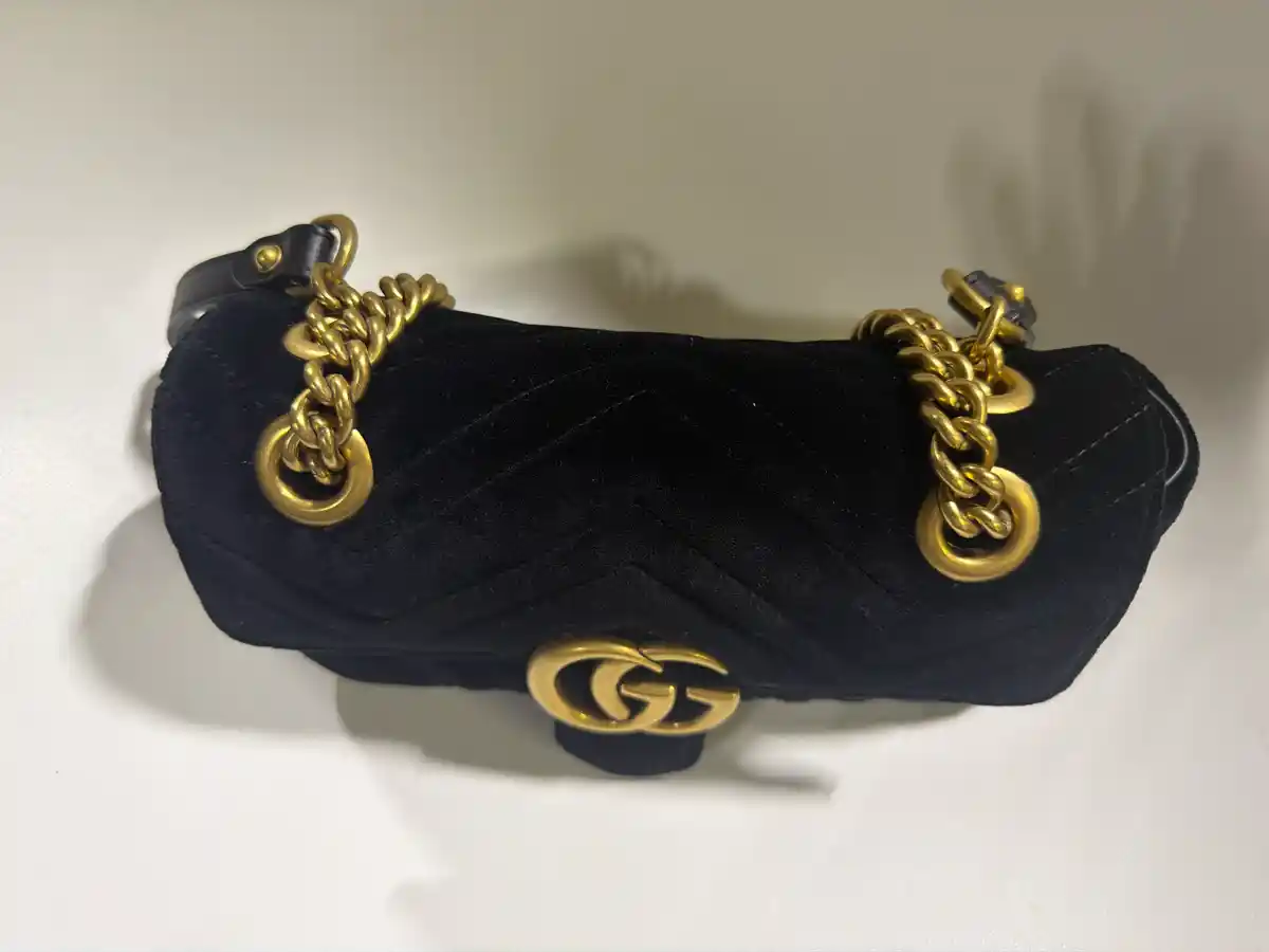 Gucci Mini Velvet Marmont - Image 3